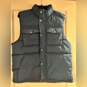 Goodfellow & Co Men's Dark Blue Puffer Vest (Size L)